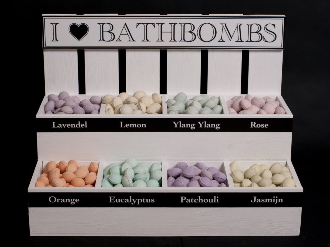 Mini Bath Bombs 16 geuren 12 stuks