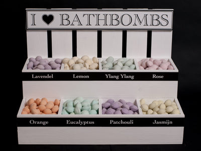 Mini Bath Bombs 16 geuren 12 stuks