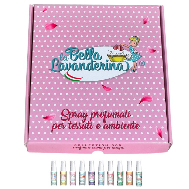 Interieursprays Collectie box Top 10 Aroma’s van La Bella Lavanderina!